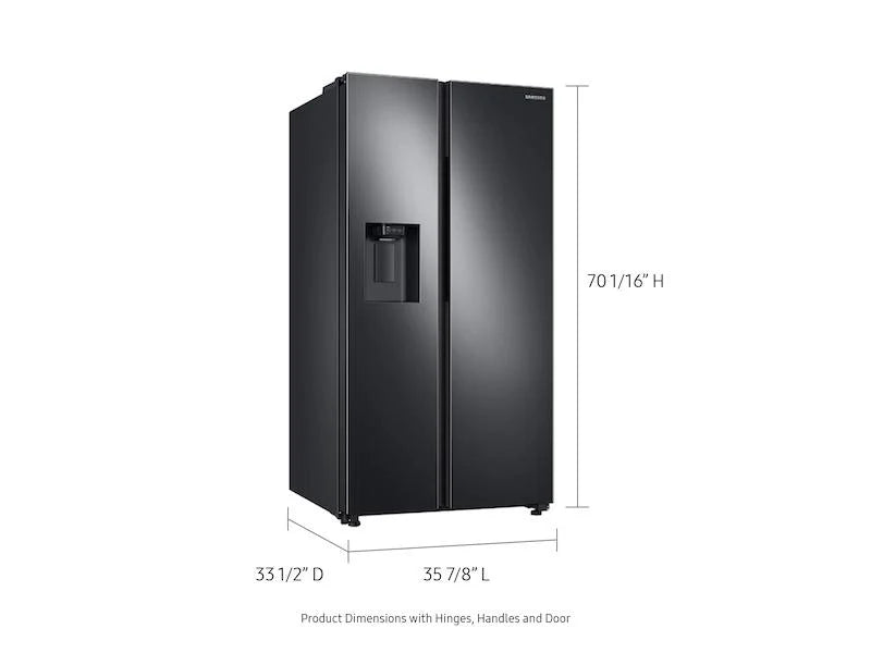 27.4 Cu.Ft. Stainless Side-by-Side Refrigerator I72438