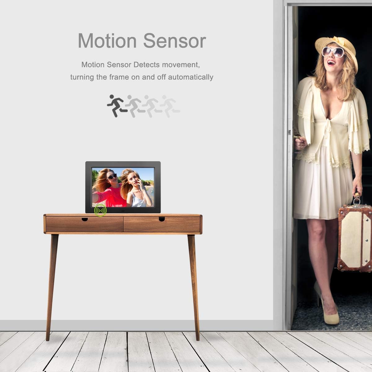 10 inch Digital Picture Frame with HD IPS Display O2617
