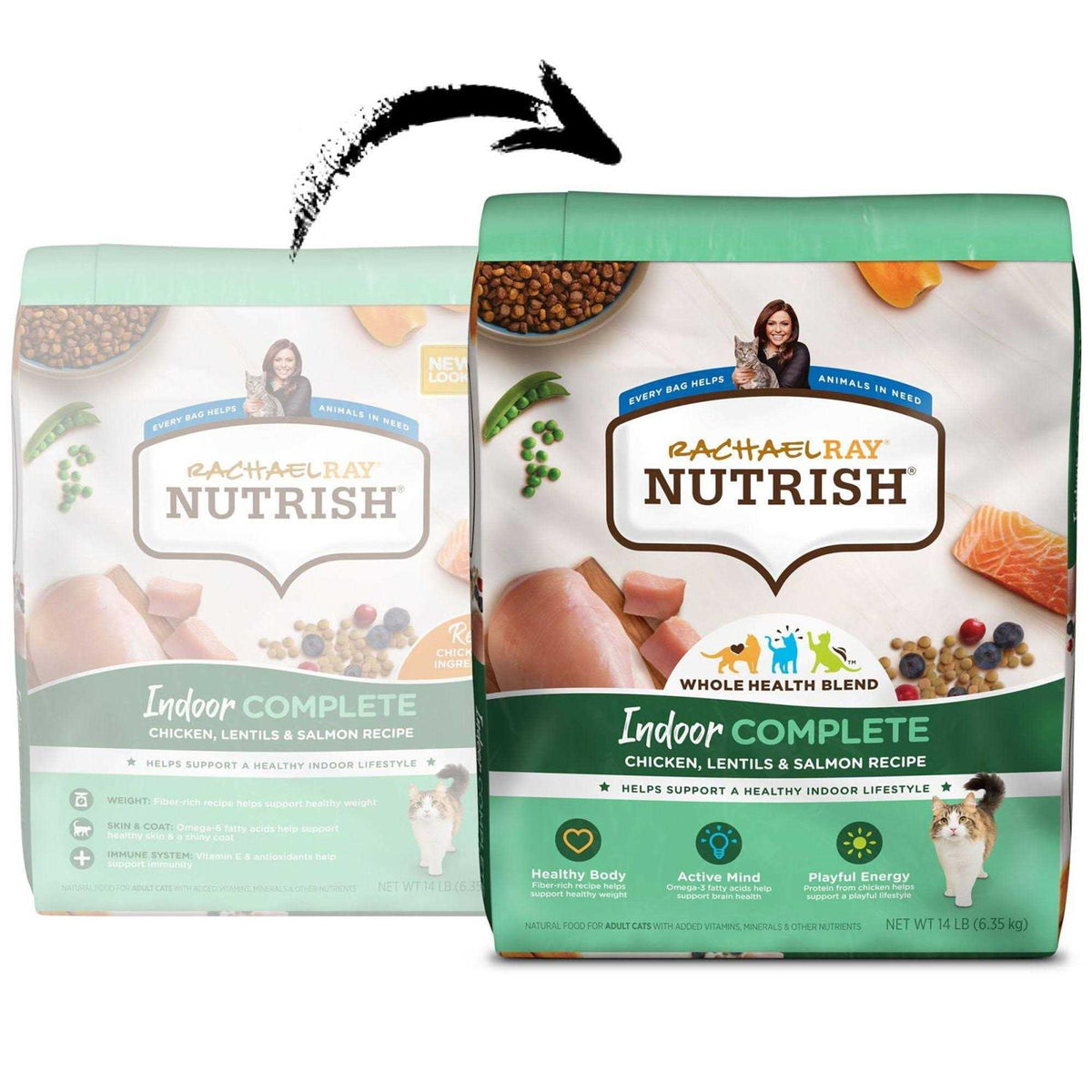 Chicken with Lentils & Salmon Dry Cat Food T12285