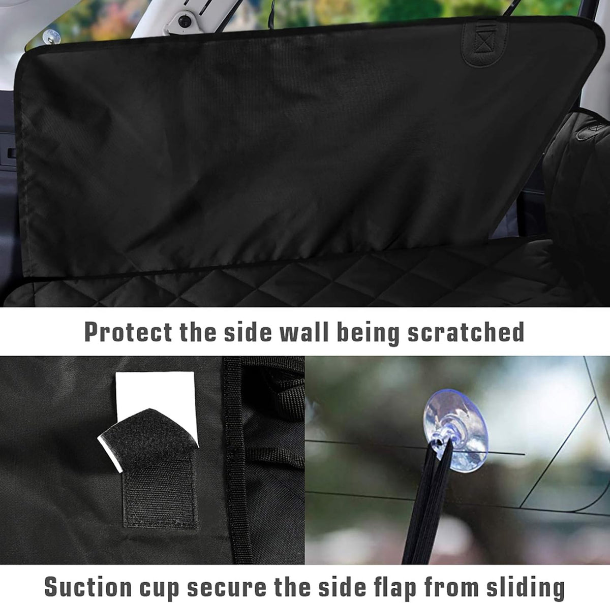 Water Resistant Nonslip SUV Cargo Liner with Side Flap L5249