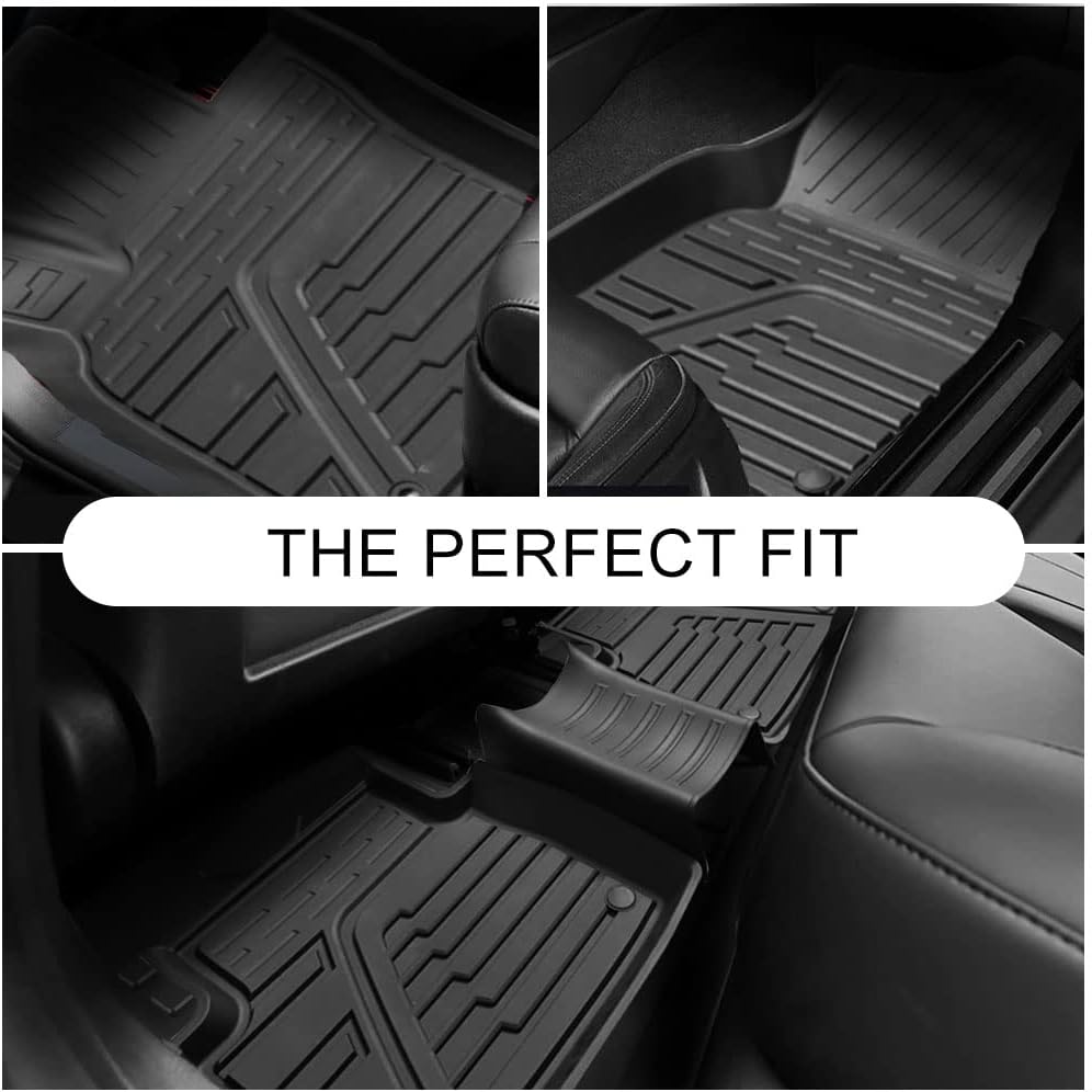 Black Rubber Floor Liner for Toyota Camry B436