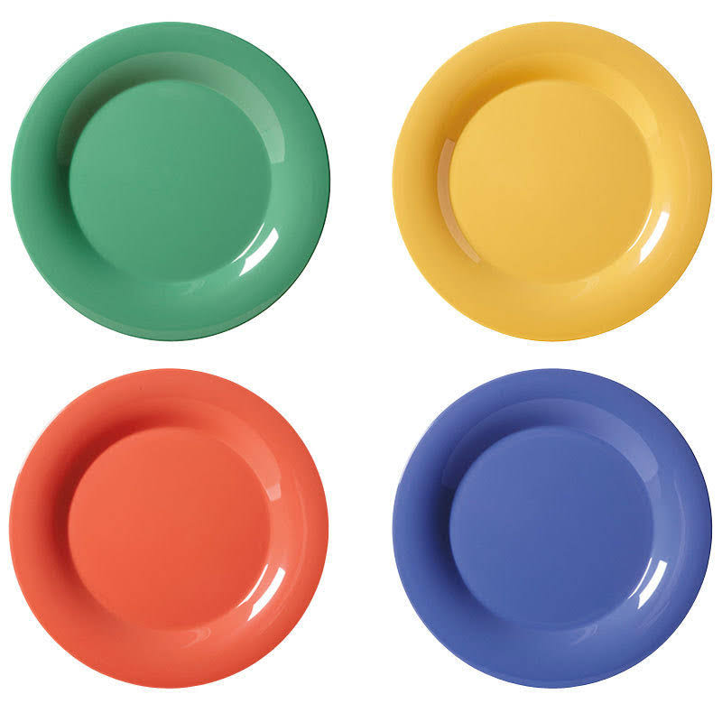 Mardi Gras Mix 5 1/2 in Wide Rim Plate H834788