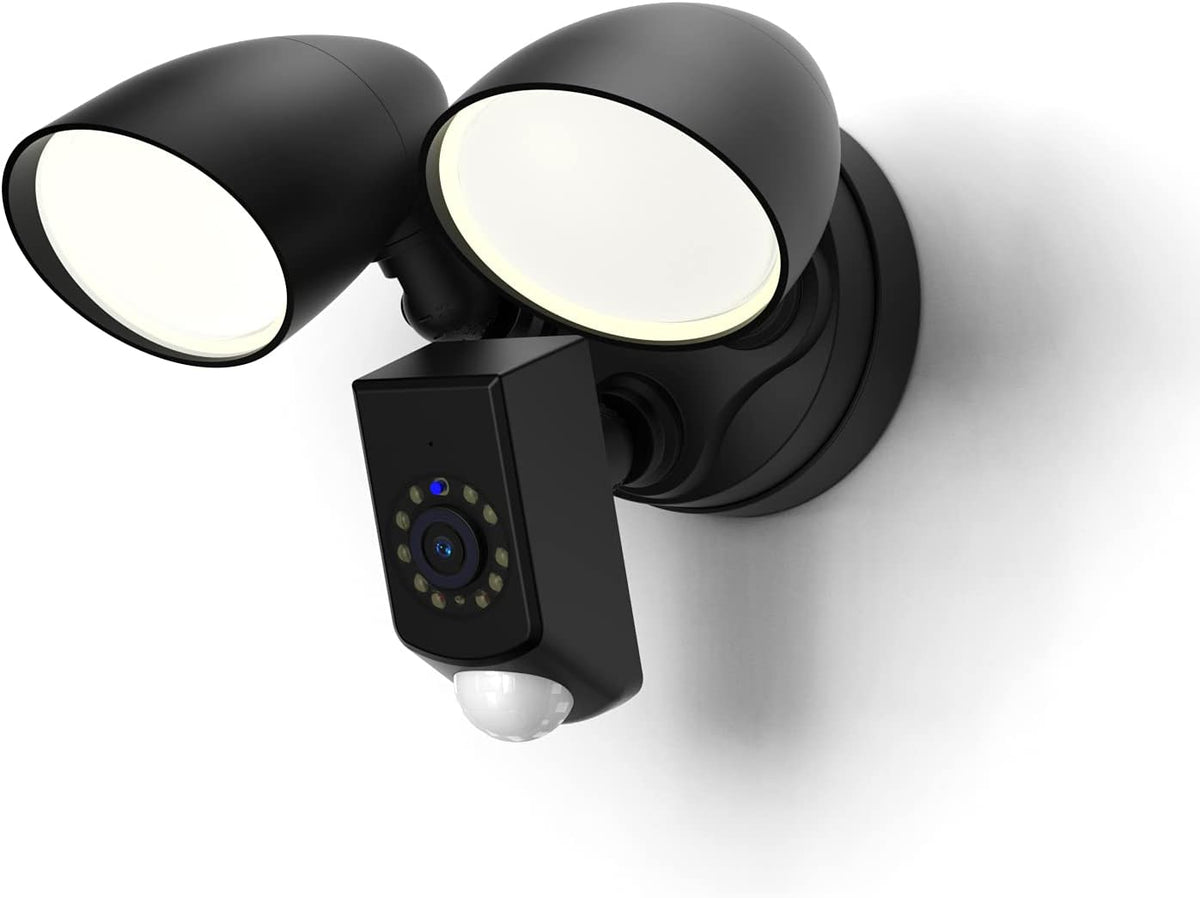 Smart Floodlight Camera Motion Sensor Outdoor Lights with Camera Y8150