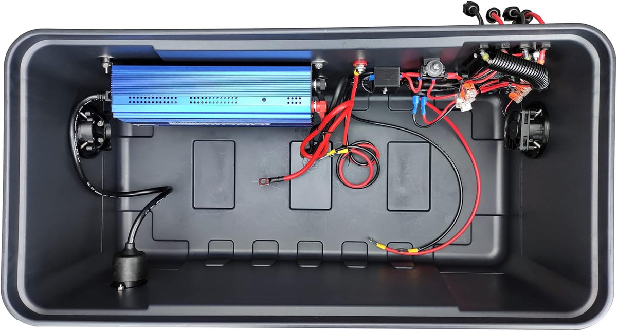 Waterproof MPPT Solar Generator Battery Box with 5000W Inverter M981
