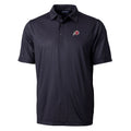 Men's Black Stretch Polo V295