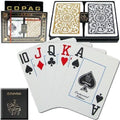 Black and Gold Jumbo Index Playing Card Set U6704