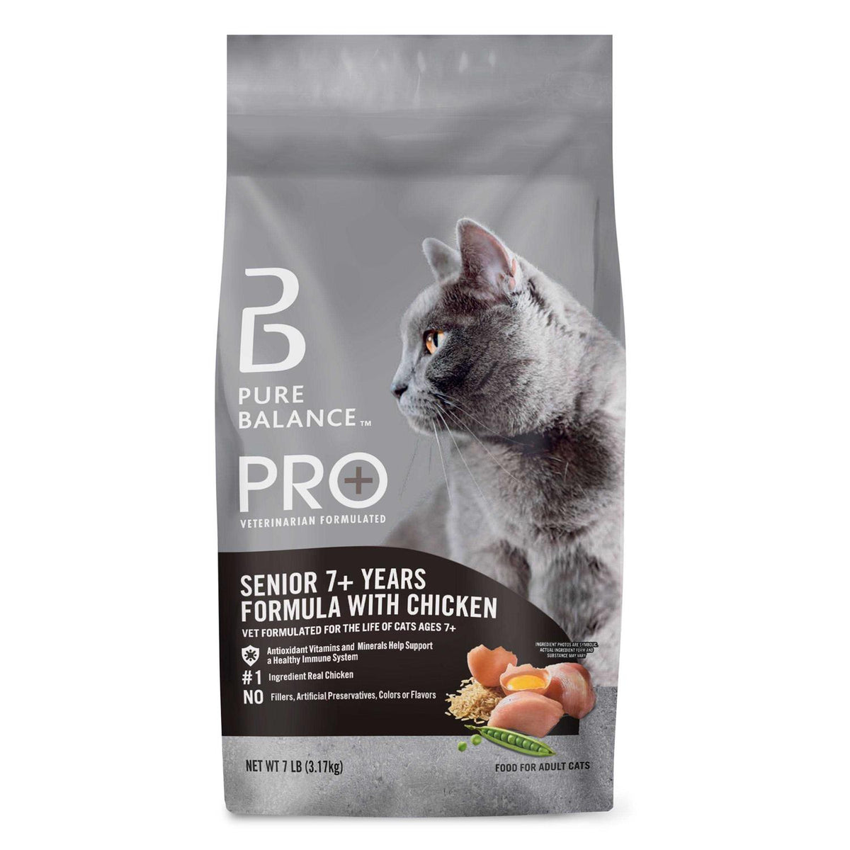 Senior Formula with Chicken Dry Cat Food S5534