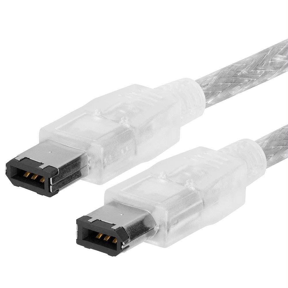 Clear 15ft Firewire DV Cable U351092