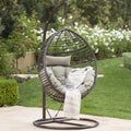 Rattan Swing Chair With Stand B809359