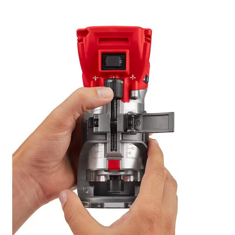 18V Lithium-Ion Brushless Cordless Compact Router with 5.0 Ah Battery H9207