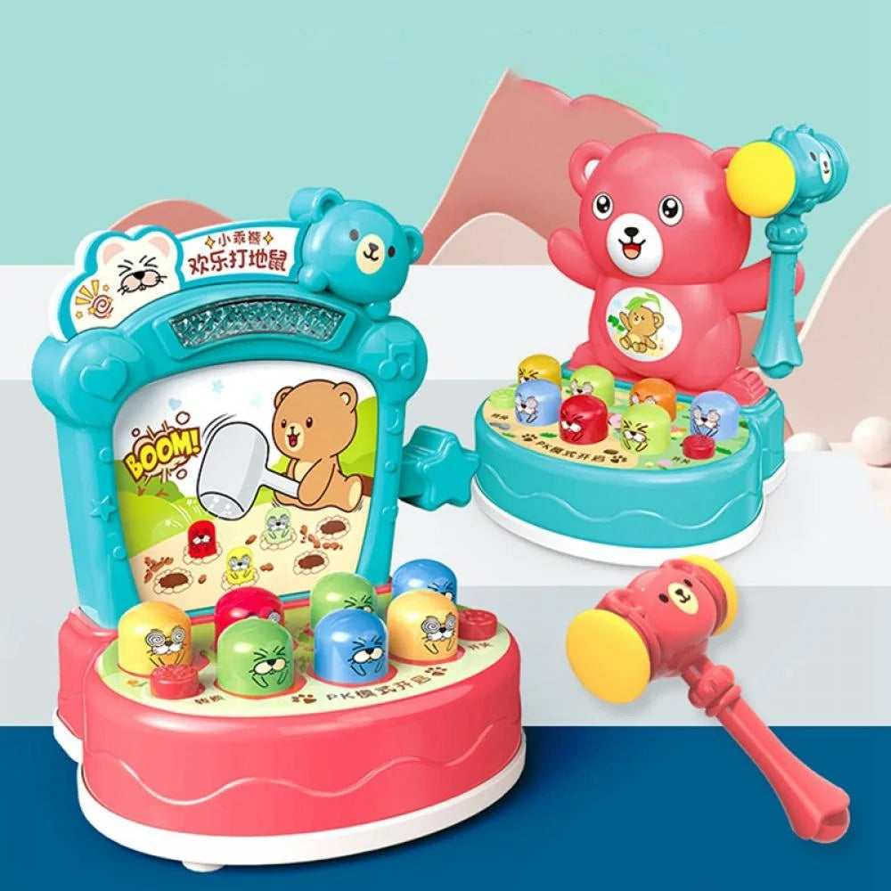 Whack A Mole Toy with 2 Soft Hammers D30753