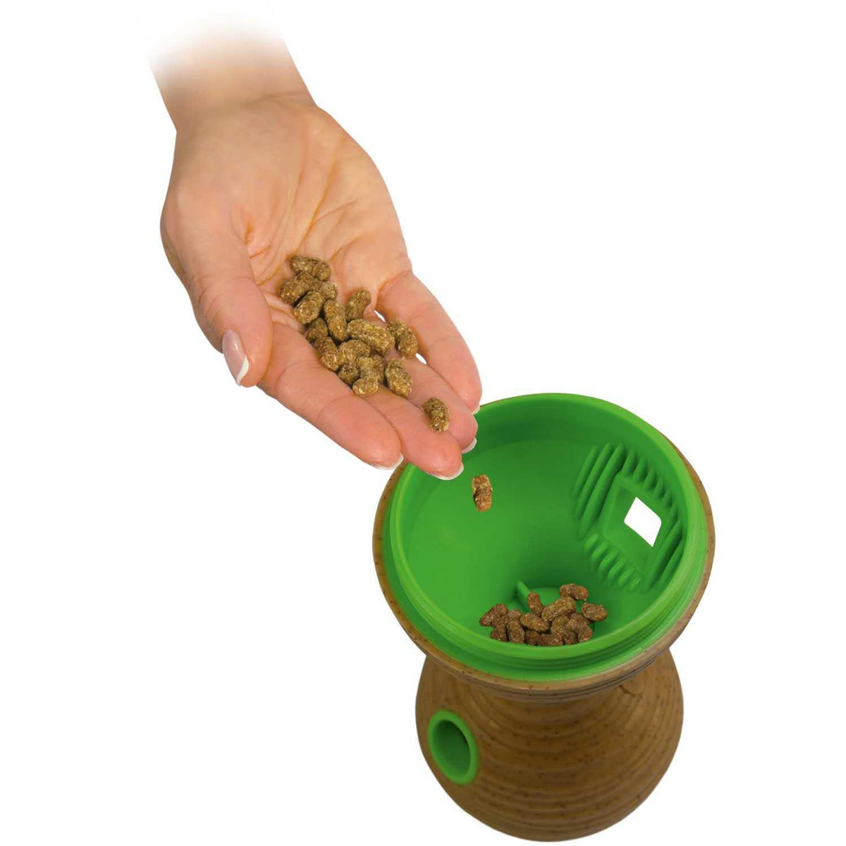 Bamboo Feeder Ball Dog Toy J5661