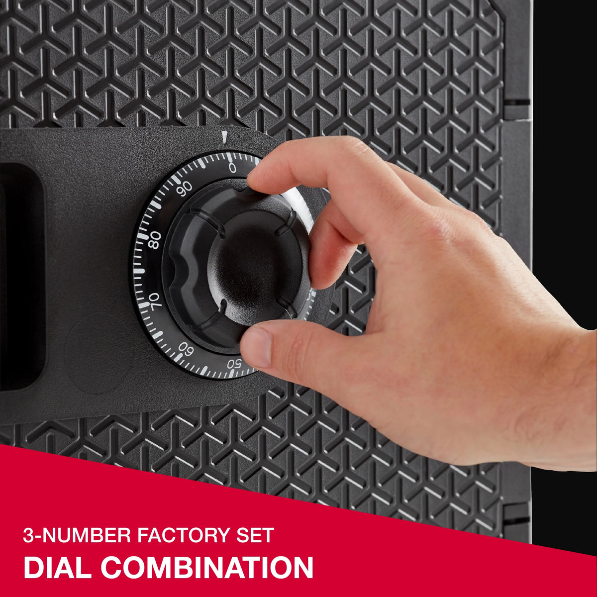 Large Fire-Resistant Safe with Combination Lock F5282