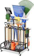Garden Tool Organizer, Yard Tool Tower Rack W3804