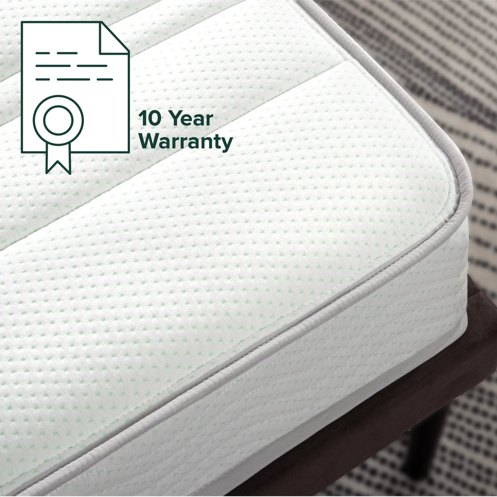 6" Foam and Spring Twin Mattress 2 Piece Set D41110