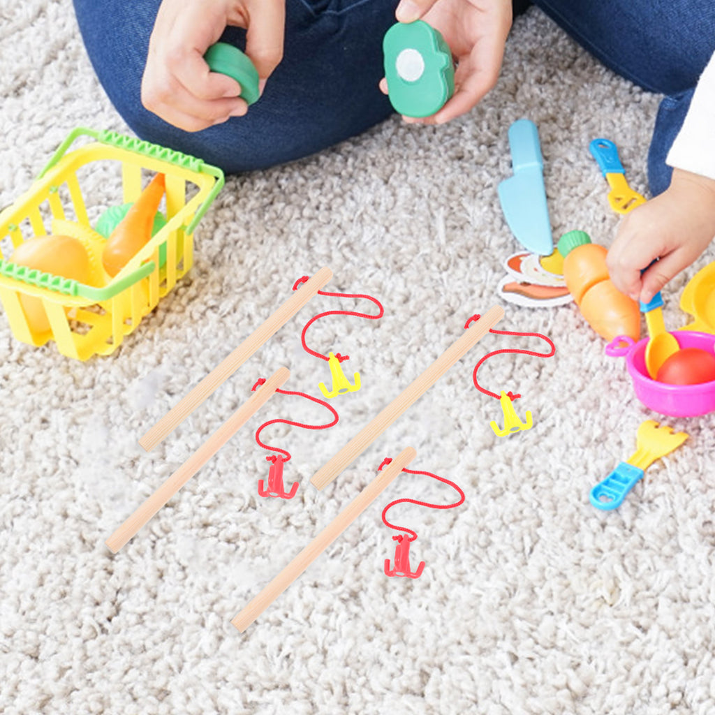 Magnetic Fishing Toys with Fishing Pole and Rods F197