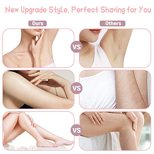 Rechargeable Waterproof Electric Razor for Women (Pink) Q67400
