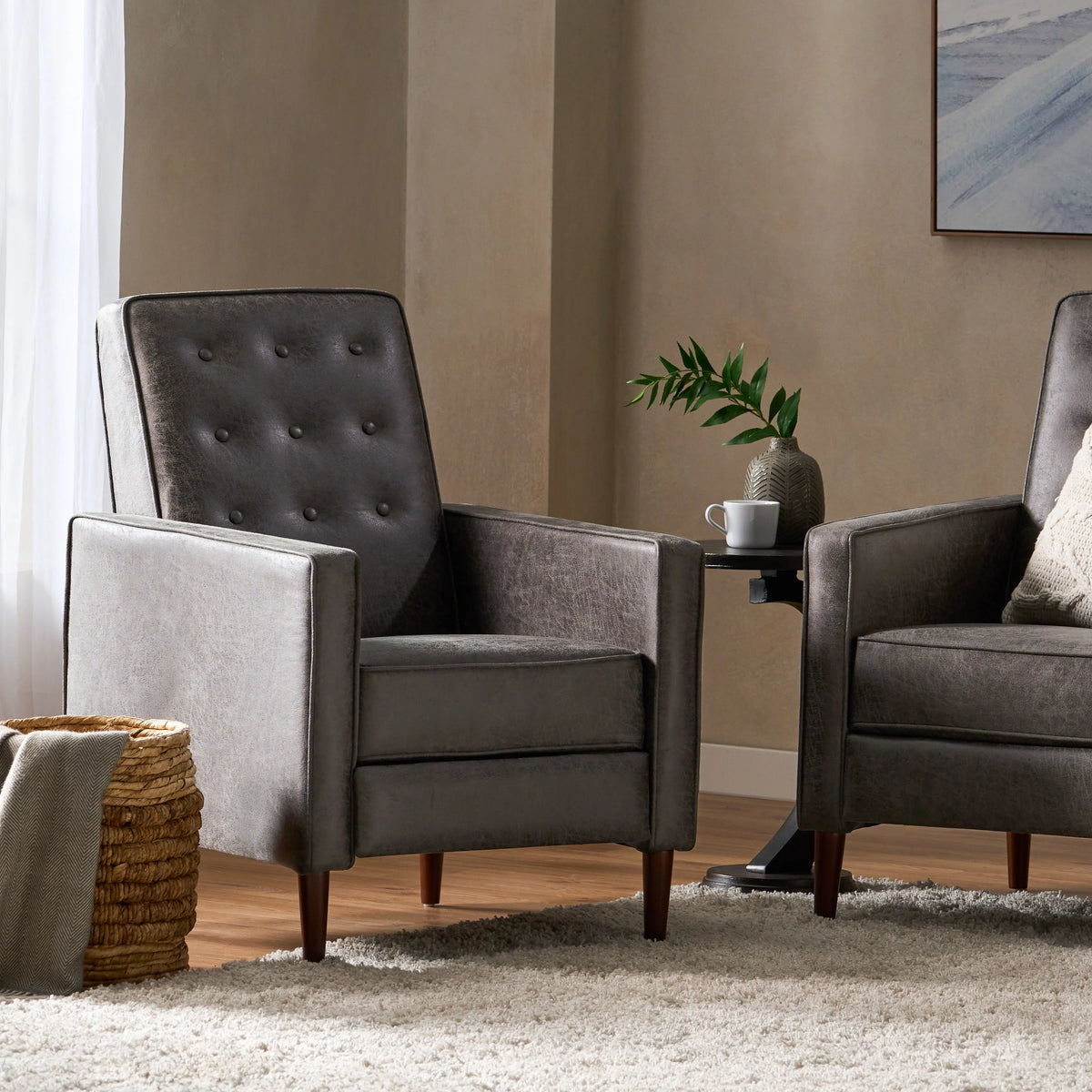 Microfiber Recliner S275