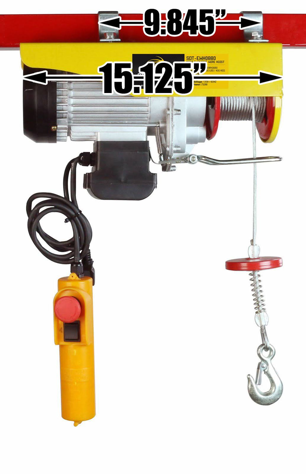 Mini Electric Cable Hoist Overhead Crane Lift S195