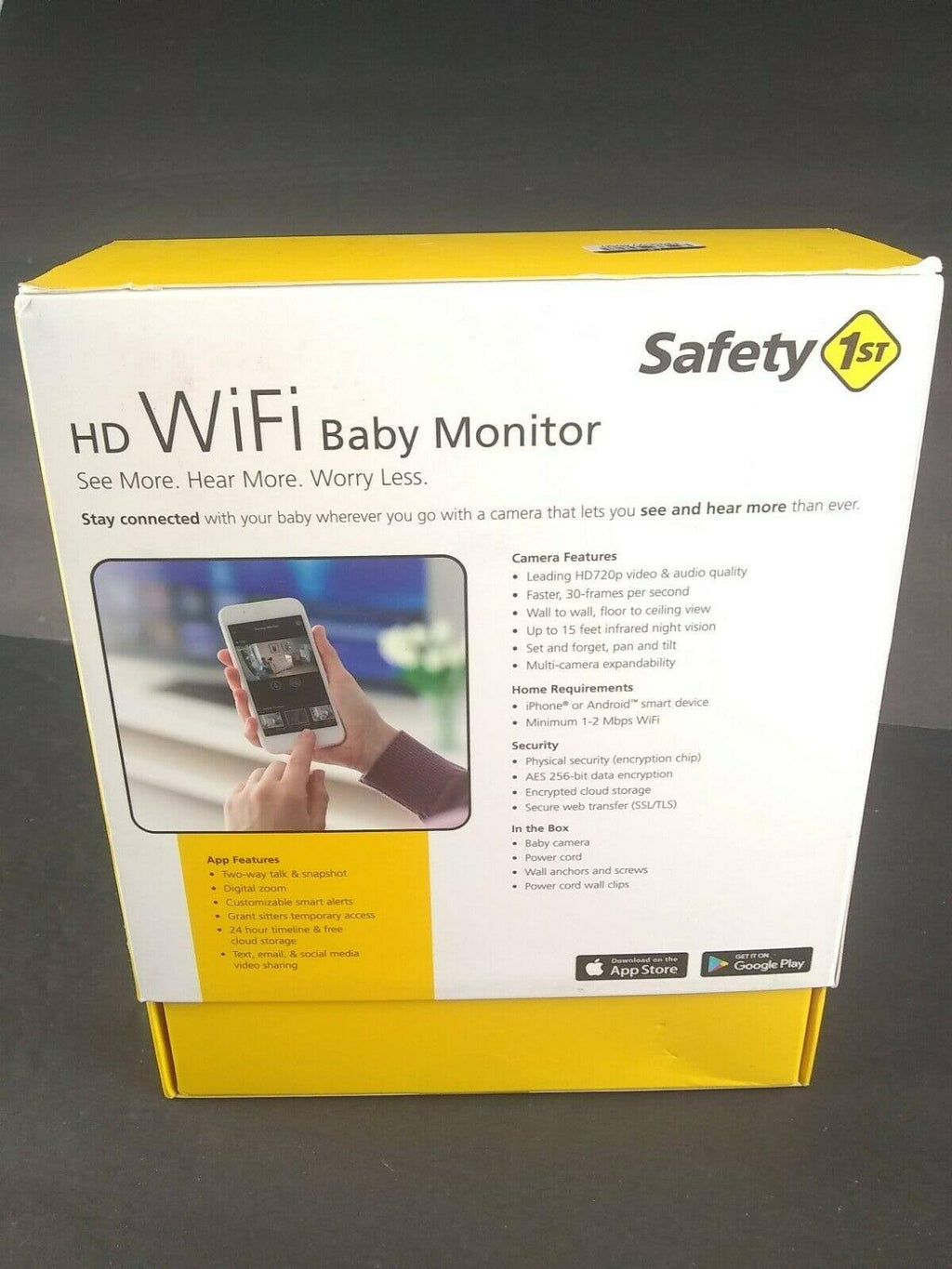 HD WiFi Baby Monitor G81189