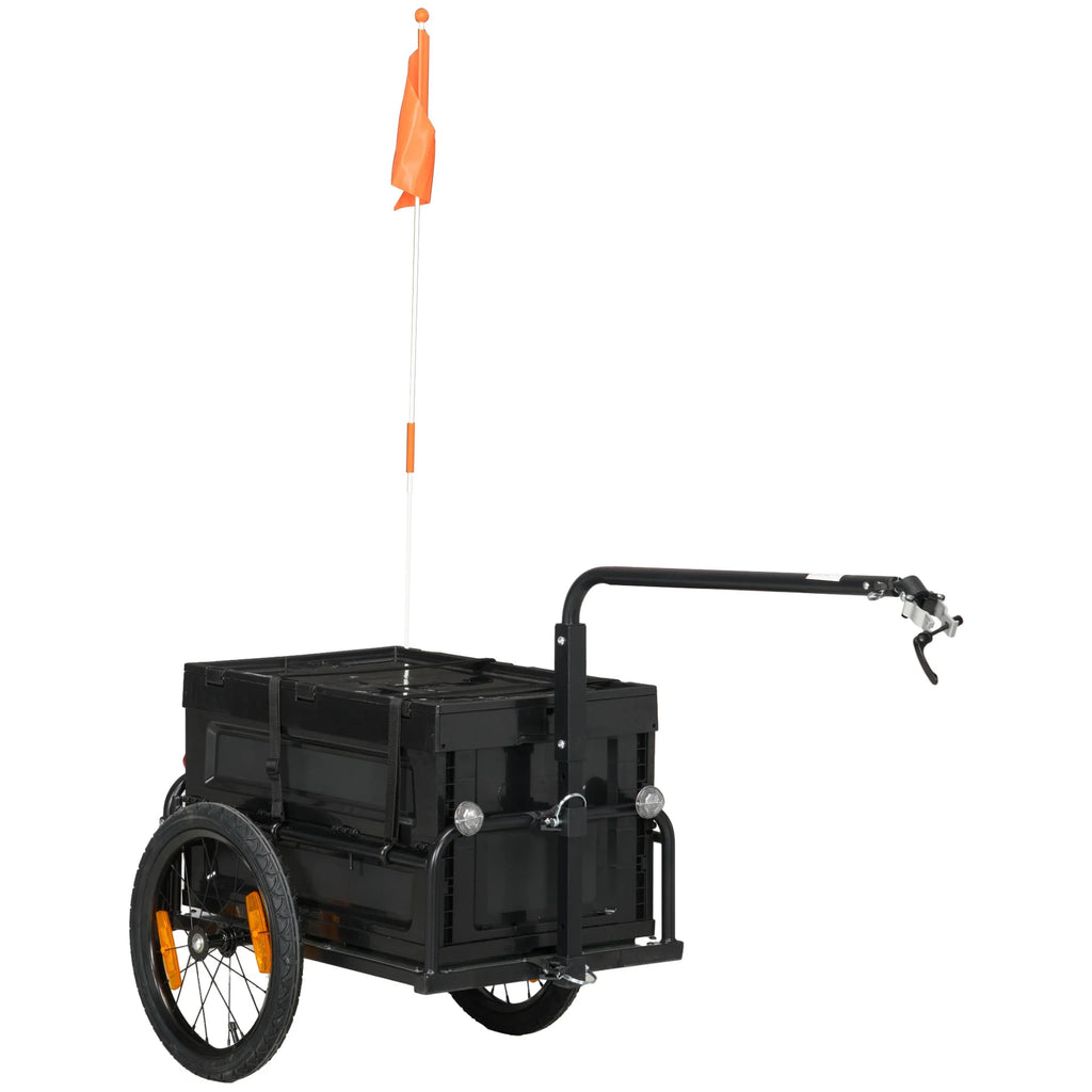 Bike Trailer Wagon with Storage Box K505895