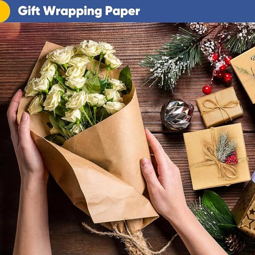 Black Wrapping Paper, 17.5" x 963", 80GSM G784209
