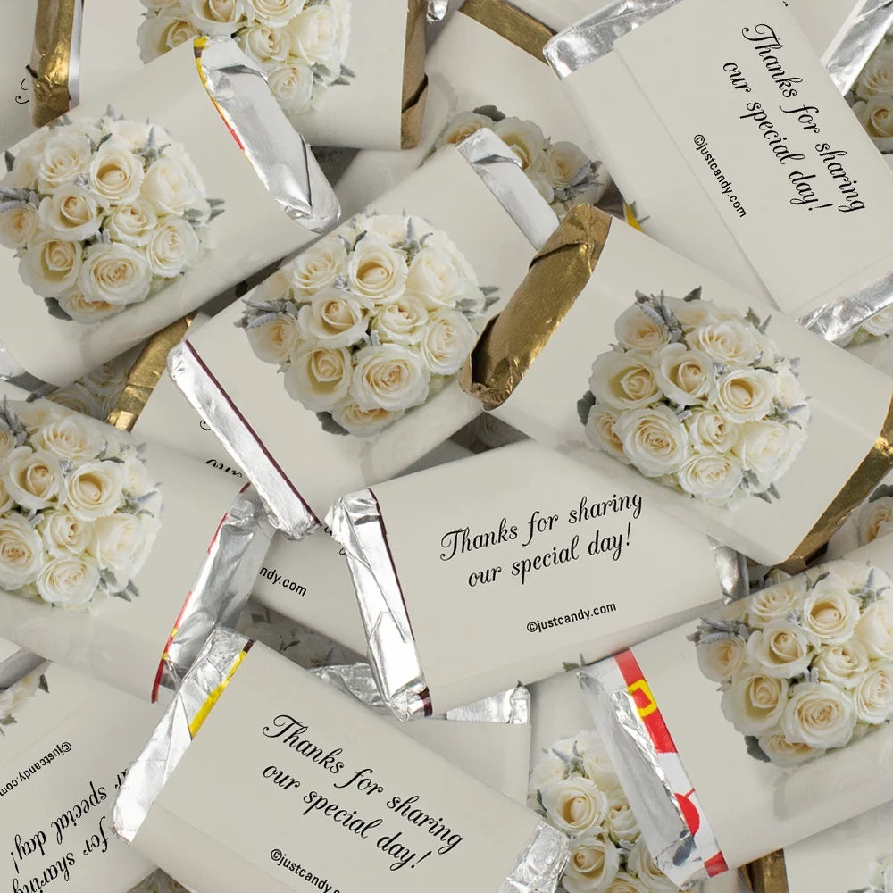 164 Pcs Floral Wedding Candy Party Favors Miniatures Chocolate E138