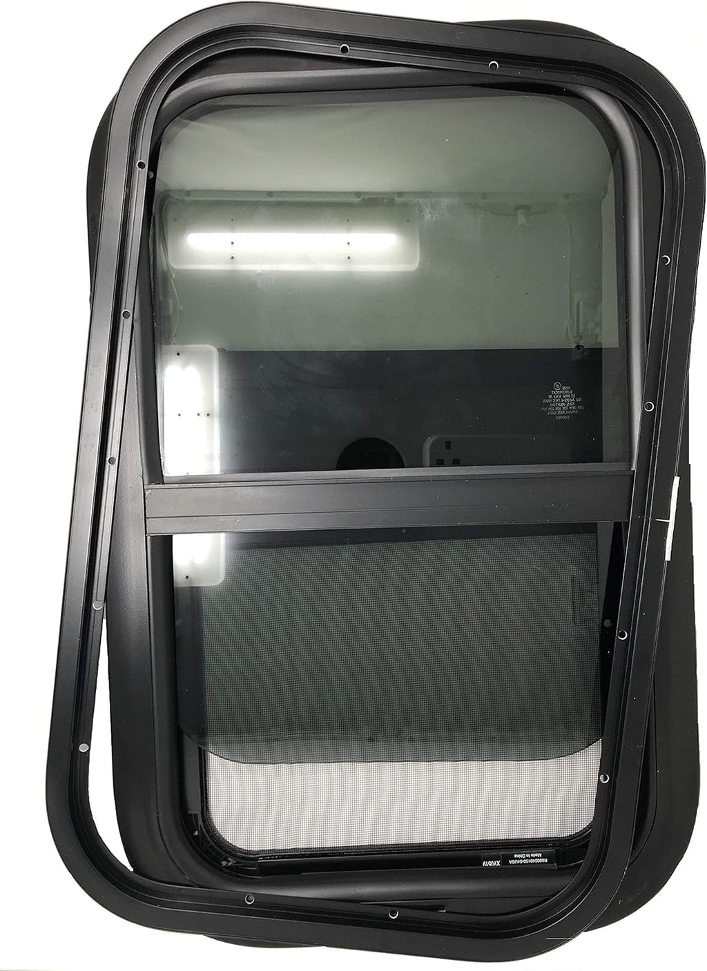15 Inch x 24 Inch RV Vertical Slider Window with Screen F307