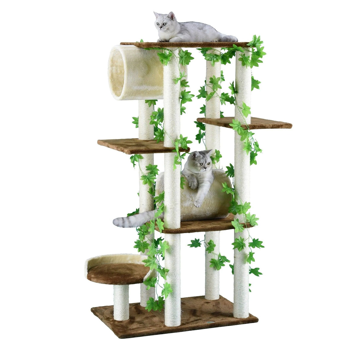 Beige Brown Cat Tree Furniture B79103