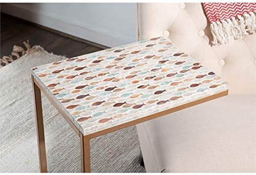 Gold Metal Accent C Table B275