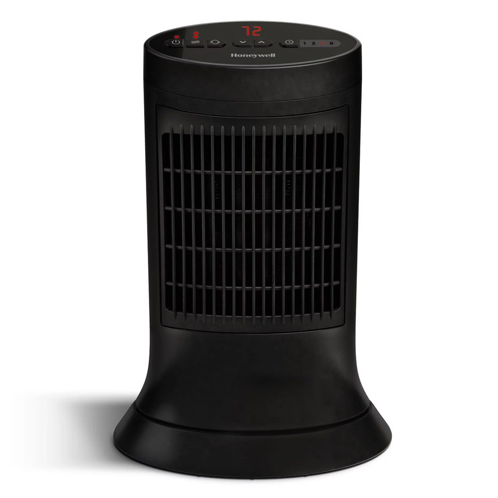 Black Digital Ceramic Compact Heater B637