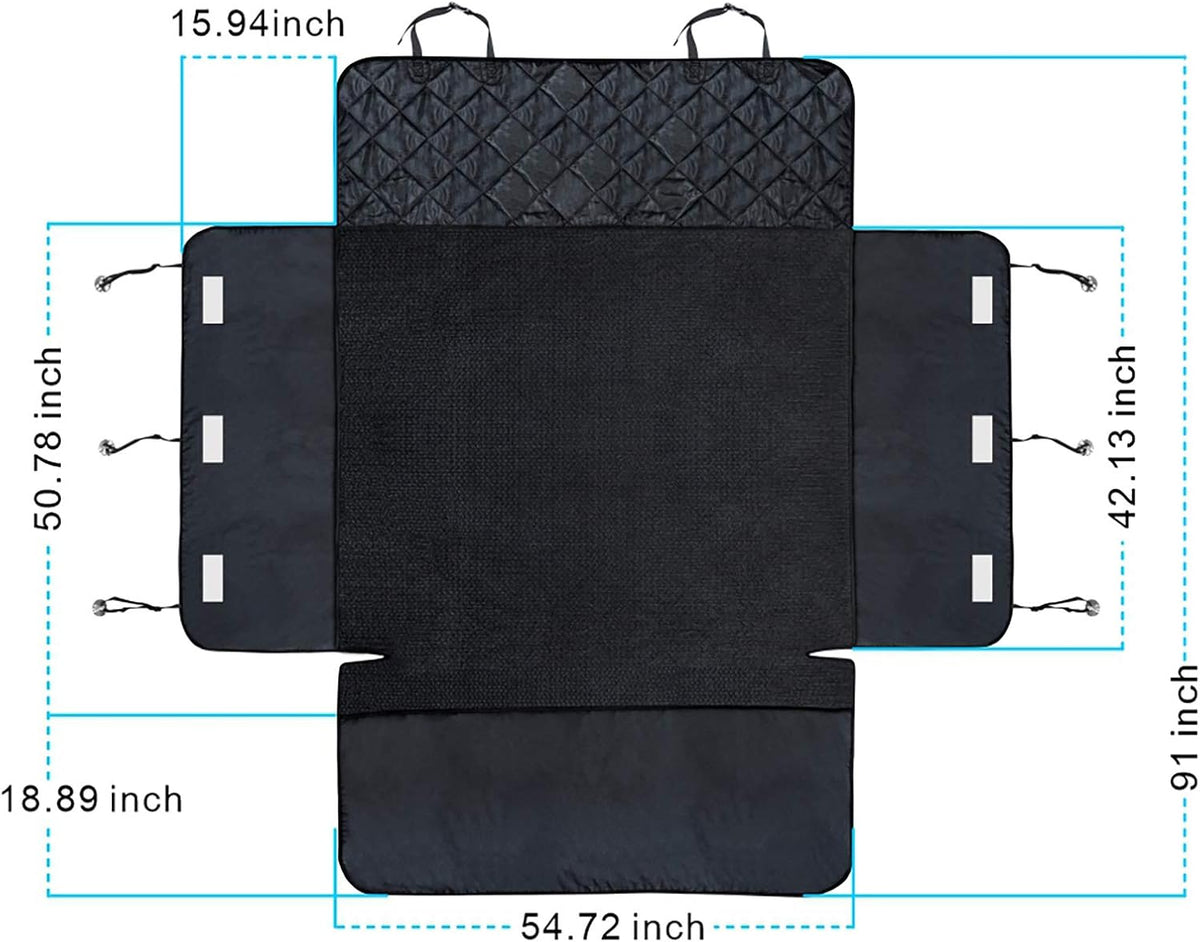 Water Resistant Nonslip SUV Cargo Liner with Side Flap L5249