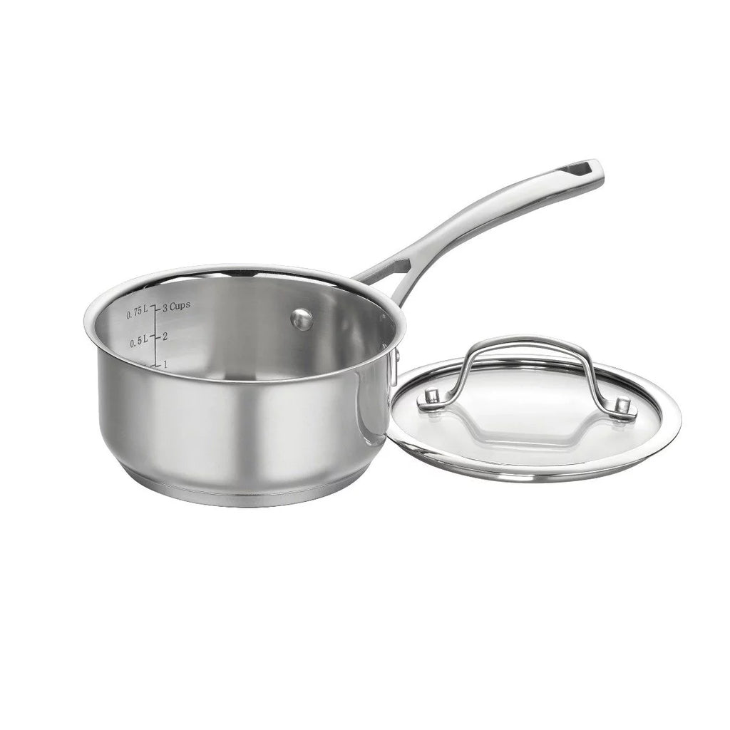 1 Qt. Stainless Saucepan with Cover O8448