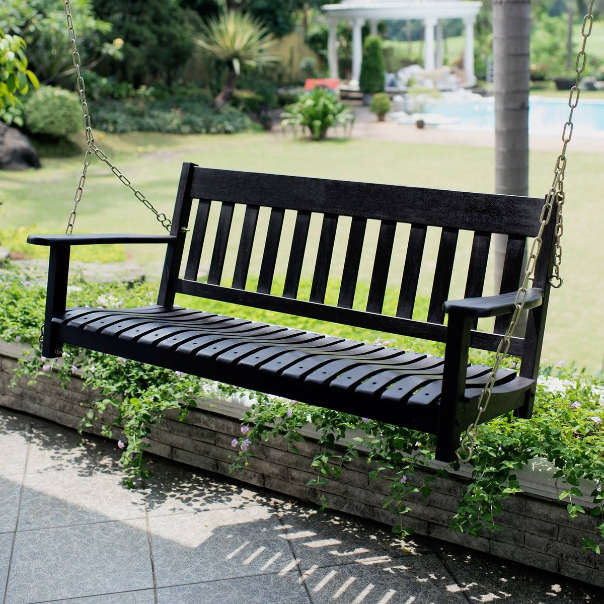 Black Porch Swing Y700972