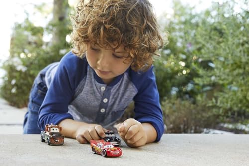 Set of 10 Die-Cast Mini Racers Vehicles E612426