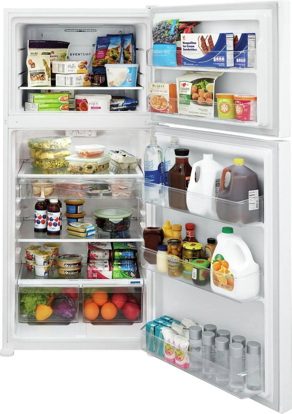 20 Cu. Ft. Stainless Steel Top-Freezer Refrigerator H611244