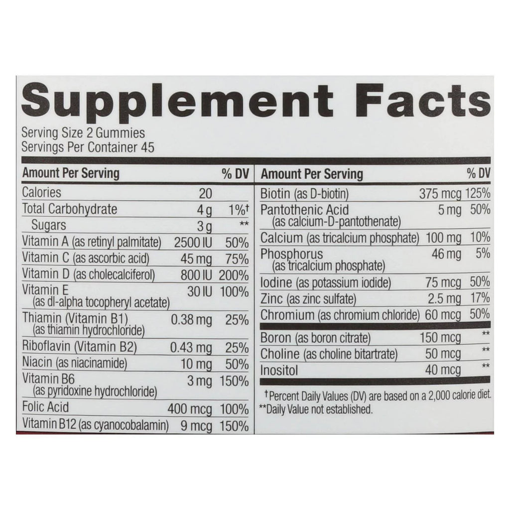90 CT Women's Berry Multivitamin U132