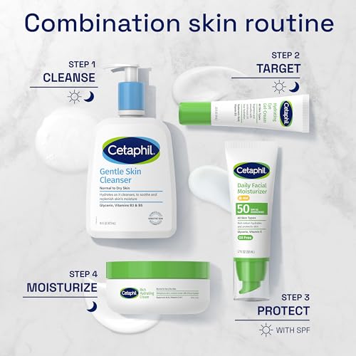 Daily Facial Moisturizer SPF 50, 1.7 Fl Oz (Pack of 2) B555671