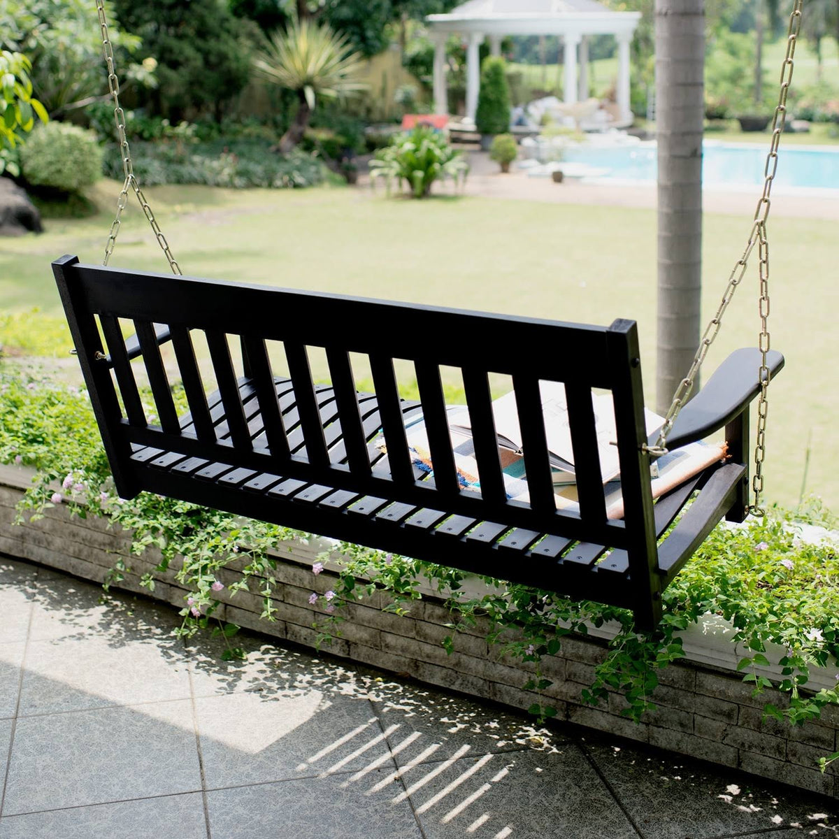 Black Porch Swing Y700972