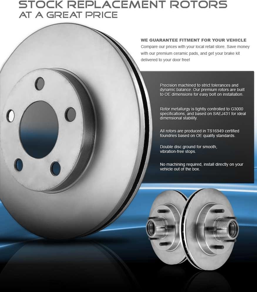 275 mm Brake Rotors Set T21240