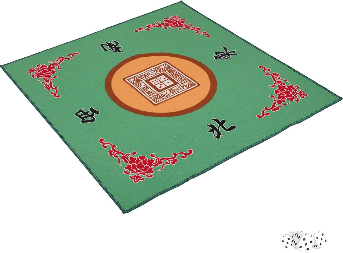 X-Large 1.6" Durable Melamine Mahjong Tiles with Carrying Case X465787