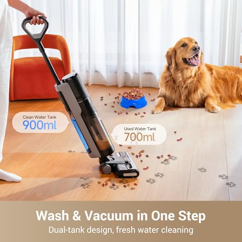 Wet Dry Vacuum Cleaner with Auto Self-Cleaning E224