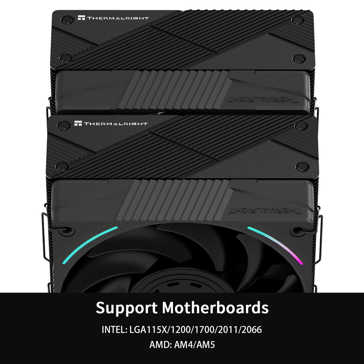 CPU Cooler with Dual PWM Fan and 7 Heat Pipes C1064