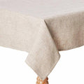 Poly and Linen Blend Tablecloth Z93324