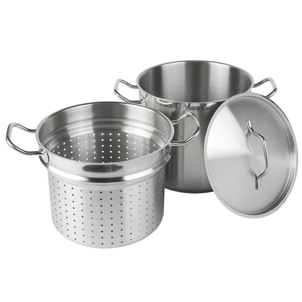 12 qt 18/8 Stainless Steel Pasta Cooker W186