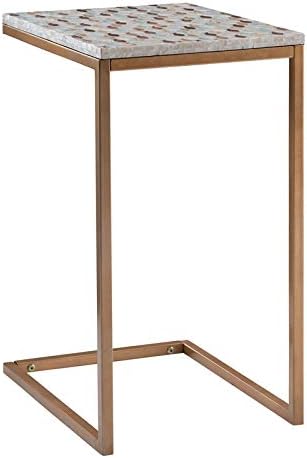 Gold Metal Accent C Table B275