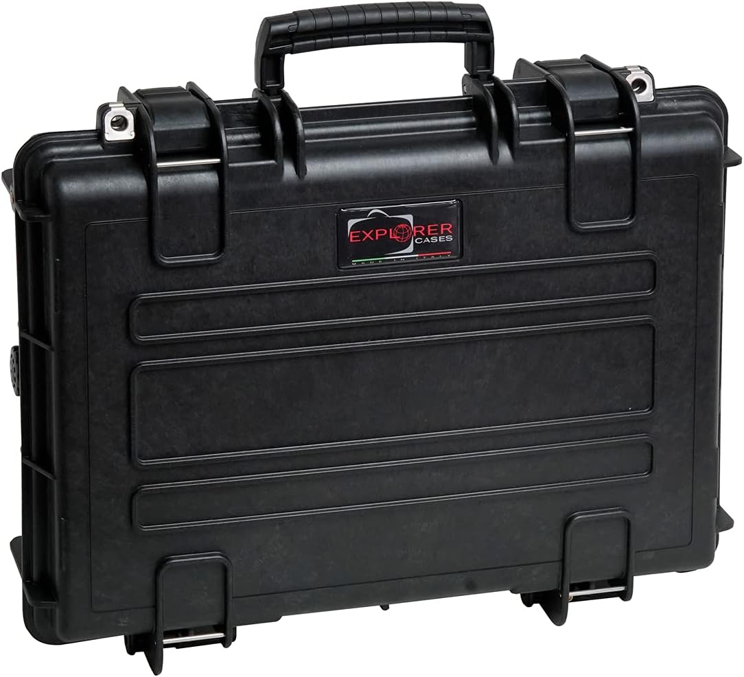 Black Case with 2 Layers of Convoluted Foam V582084