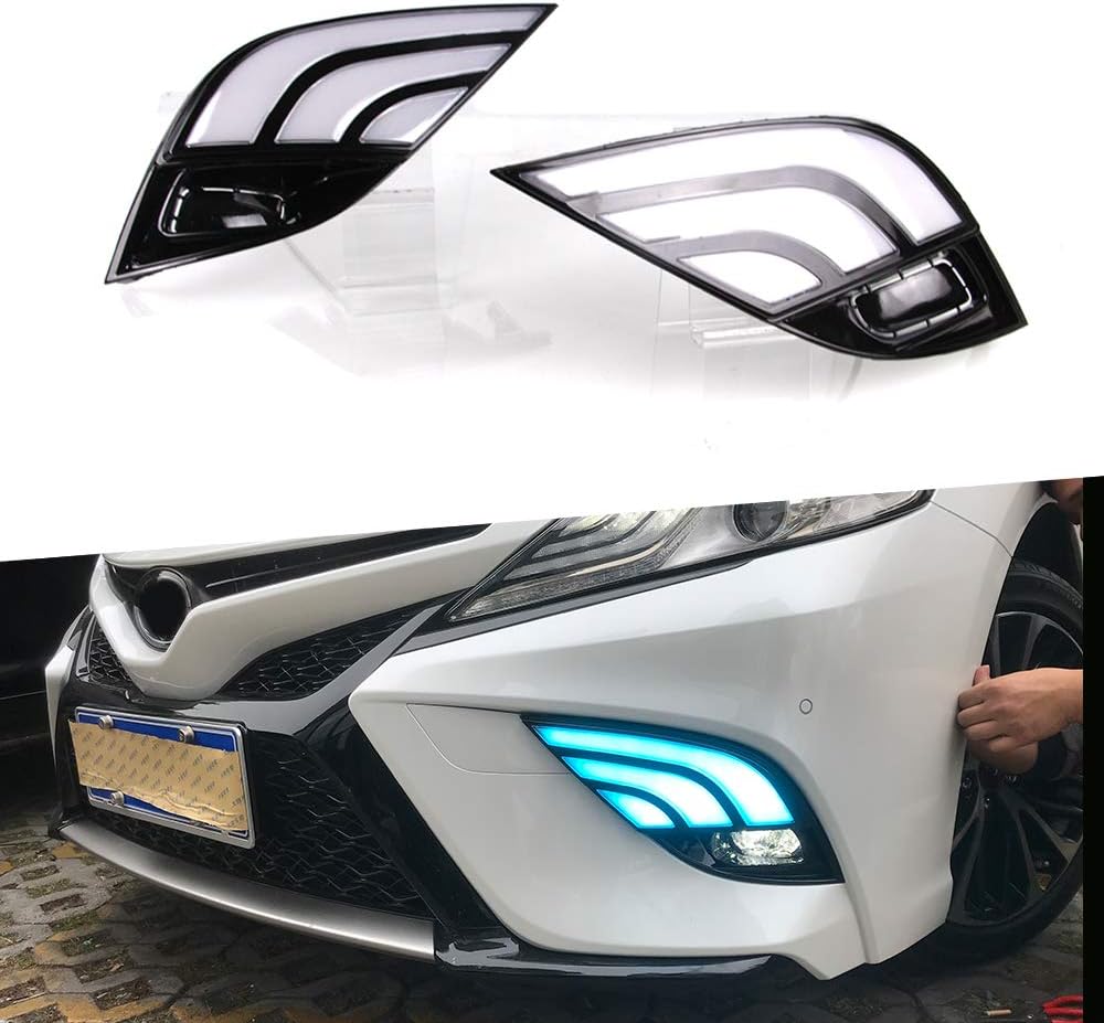 Super Bright LED Daytime Running Light Three-Color DRL 1 Pair M5007