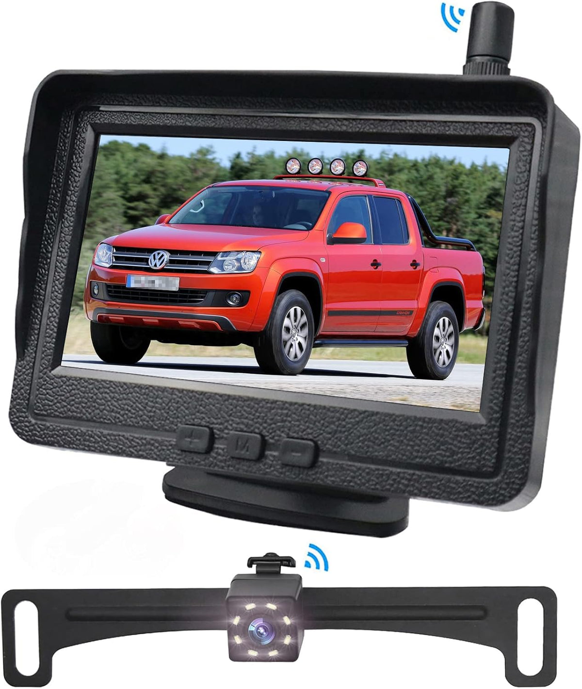 Wireless Backup Camera with 4.3 Inch Monitor Q51449