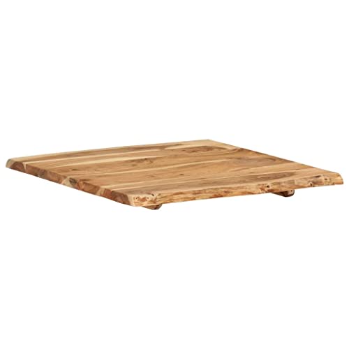 Solid Acacia Wood Table Top 22.8" x(19.7"-23.6") x1 I1345